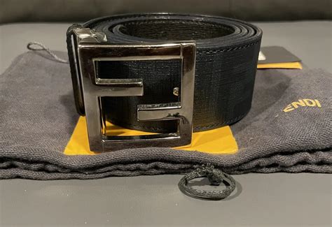 fake black and blue fendi belt|fendi belt on sale.